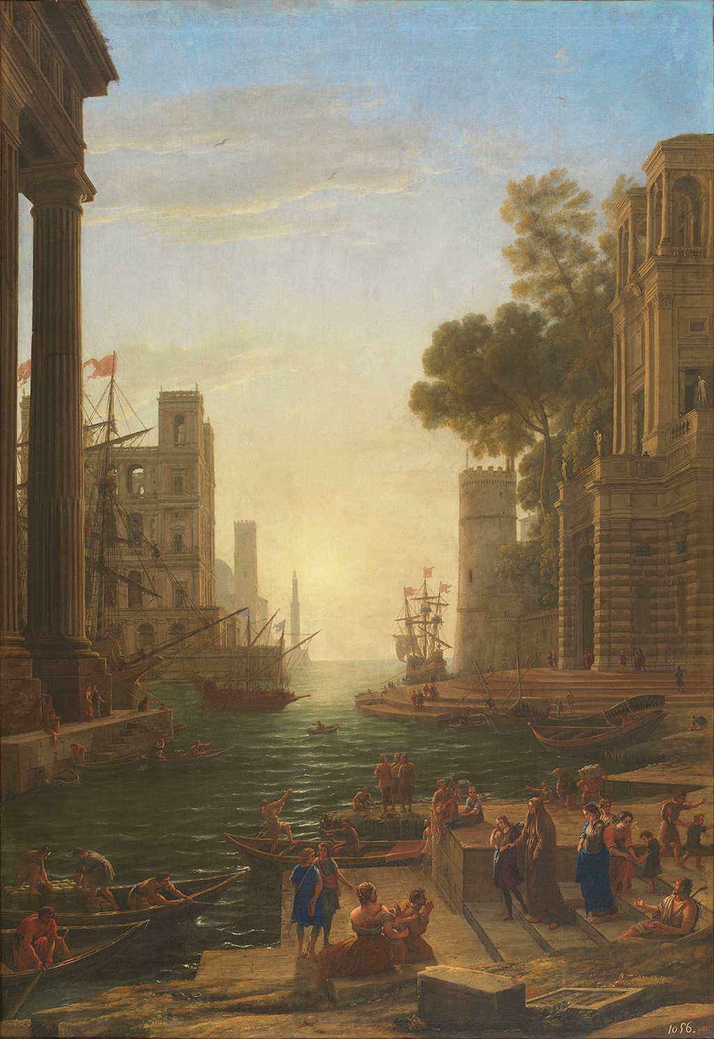 The Embarkation of Saint Paula